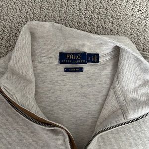 Polo Half Zip Sweater